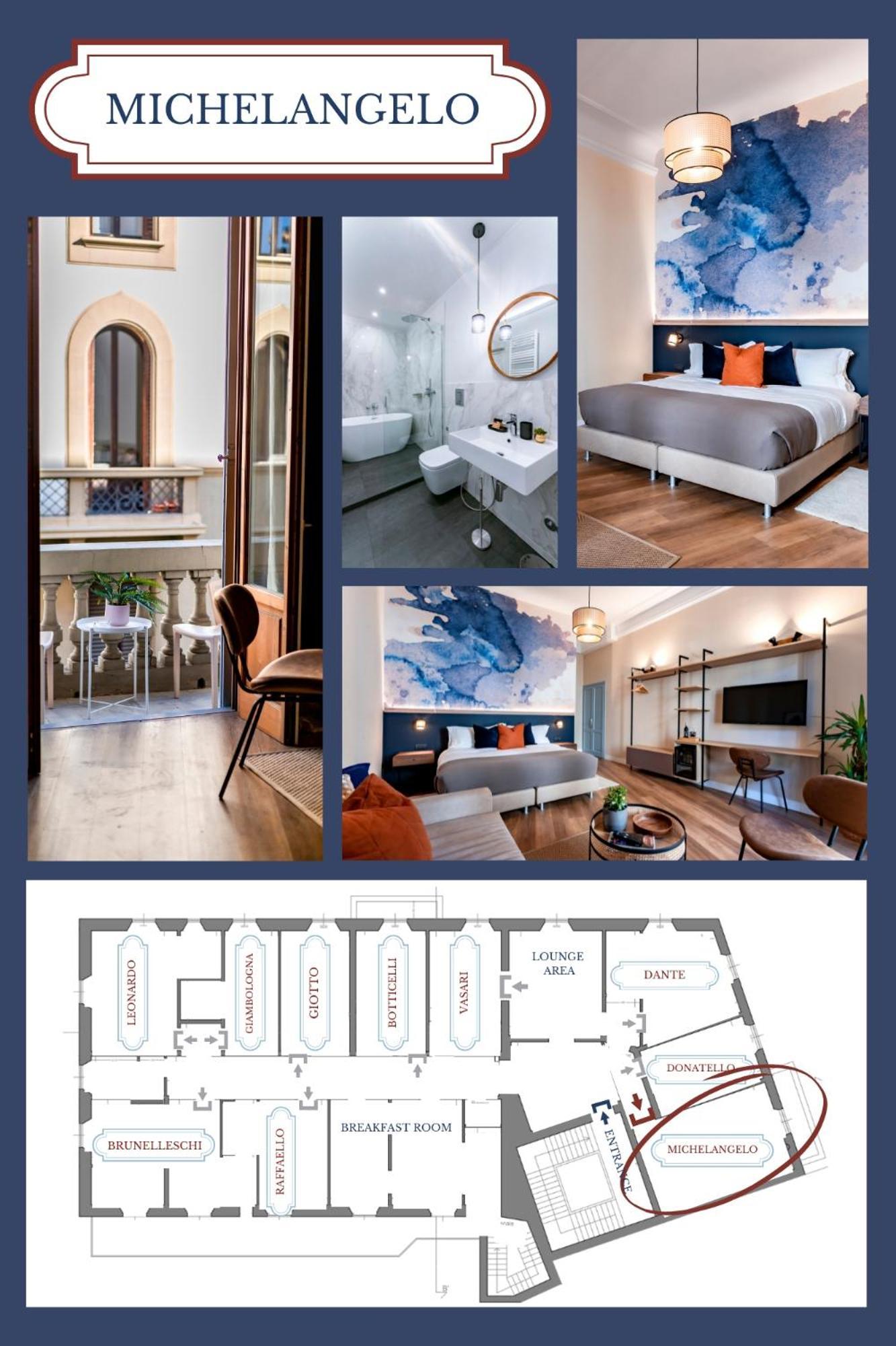 Terra Artis Guest House Florence Bilik gambar