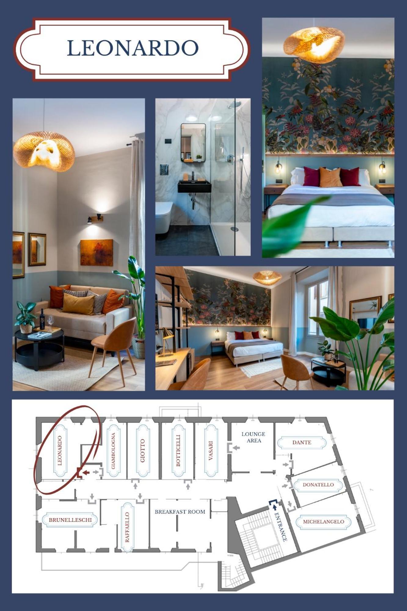 Terra Artis Guest House Florence Bilik gambar