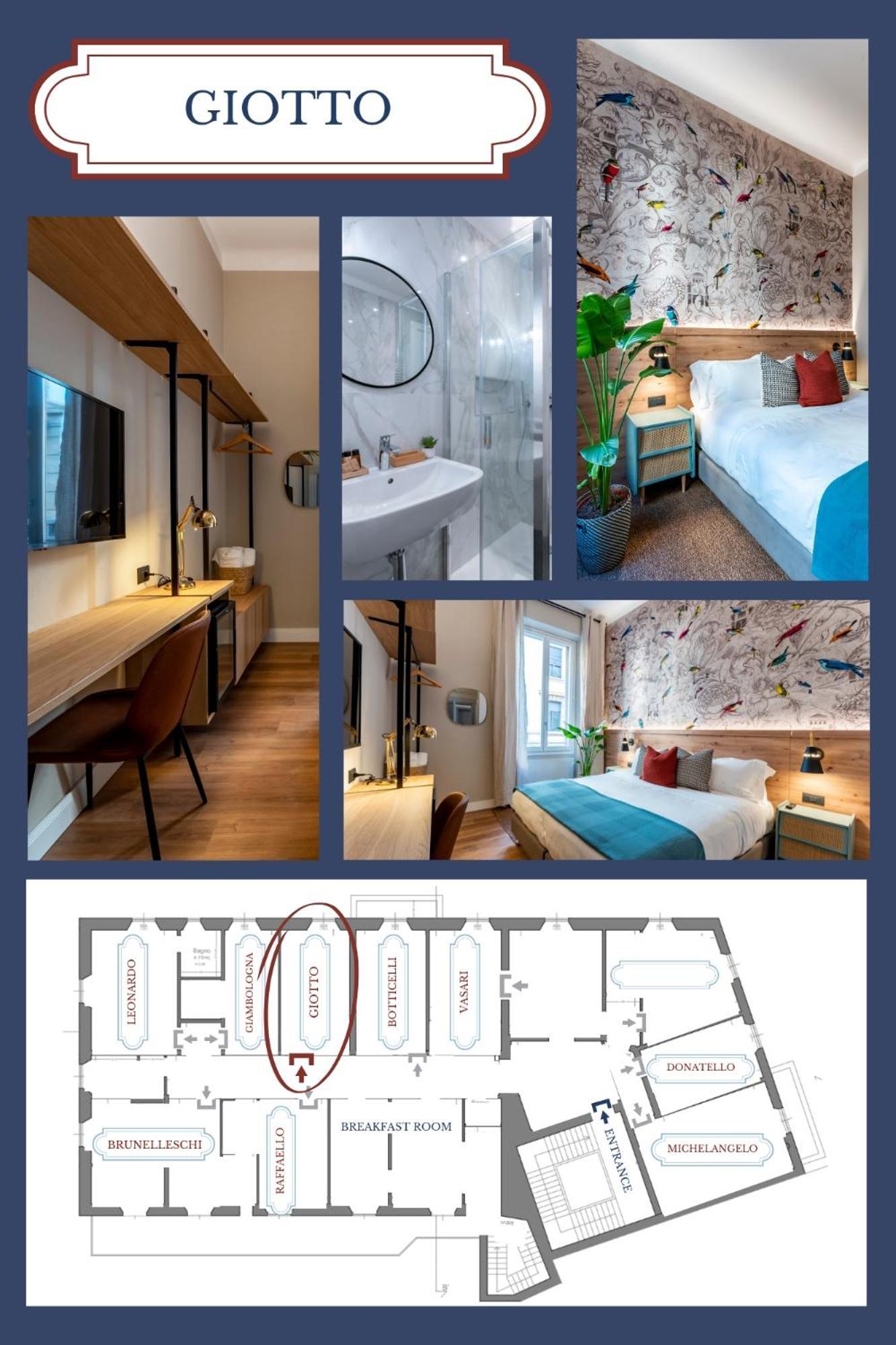Terra Artis Guest House Florence Bilik gambar